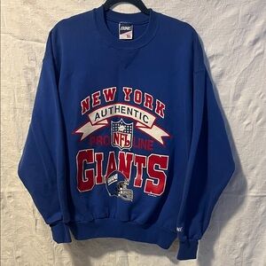 Bike Vintage New York Giants Sweatshirt, Size XL